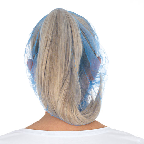 Baretthauben Micromesh Soft | Nylon - blau