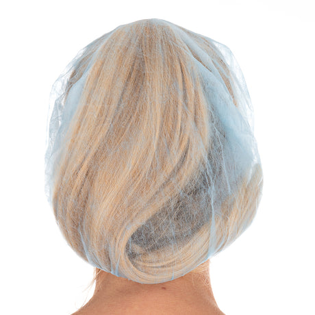 Baretthauben mit Schirm Light | PP - blau
