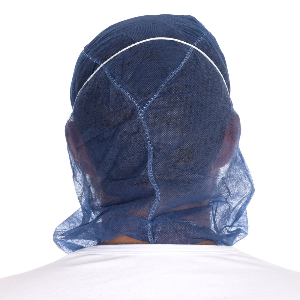 Astrohauben Eco mit 2-lagiger Mund-Nasen-Maske | PP - dunkelblau