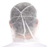Astrohauben Eco mit 2-lagiger Mund-Nasen-Maske | PP - weiß