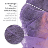 Astrohauben mit 2-lagiger Mund-Nasen-Maske | PP - lila