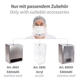 Astrohauben mit 2-lagiger Mund-Nasen-Maske | PP - weiß