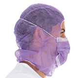 Astrohauben mit 2-lagiger Mund-Nasen-Maske | PP - lila