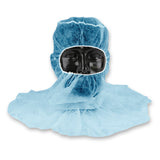 Astrohauben mit Cape | PP - blau