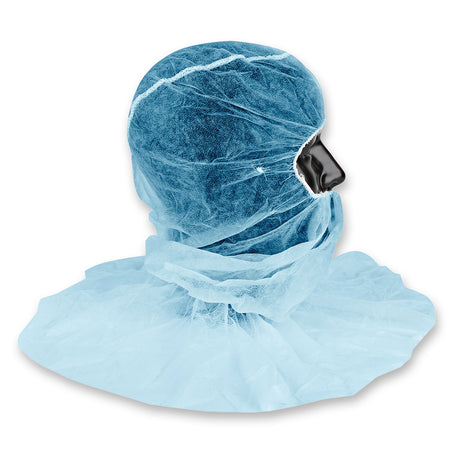 Astrohauben mit Cape | PP - blau
