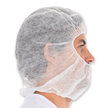 Astrohauben Balaclava Eco | PP - weiß