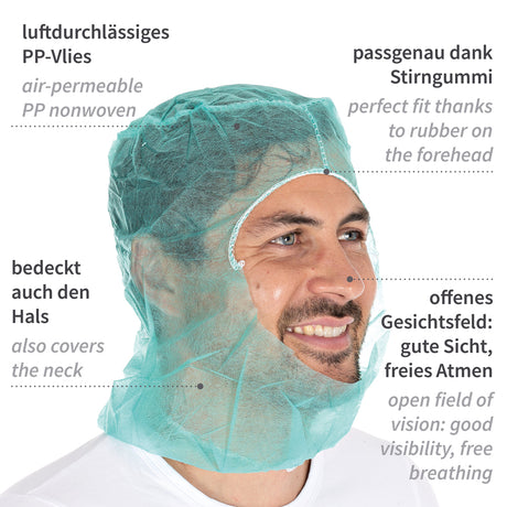 Astrohauben Industry | PP - grün