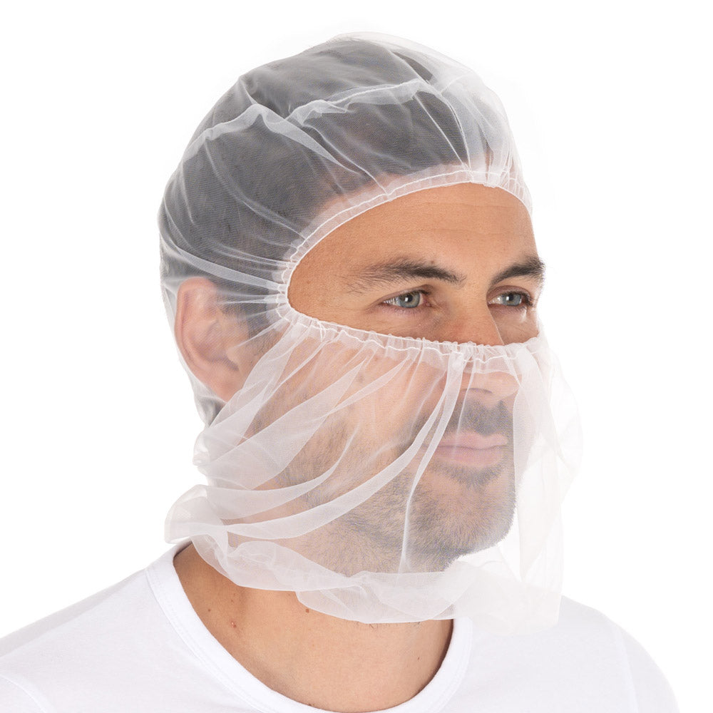 Astrohauben Micromesh | Nylon - weiß