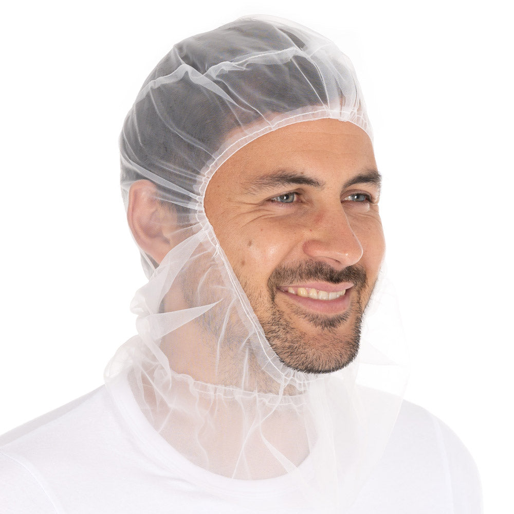 Astrohauben Micromesh | Nylon - weiß