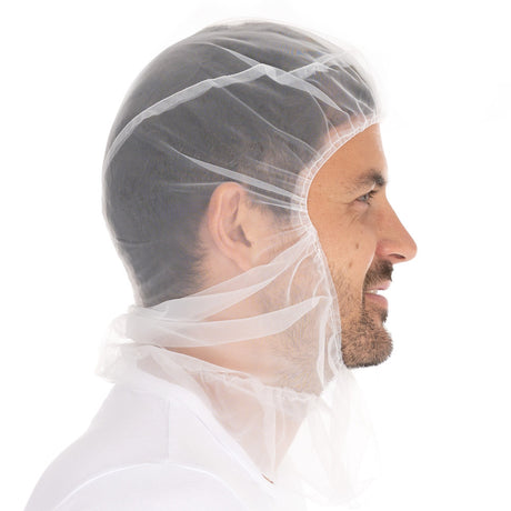 Astrohauben Micromesh | Nylon - weiß