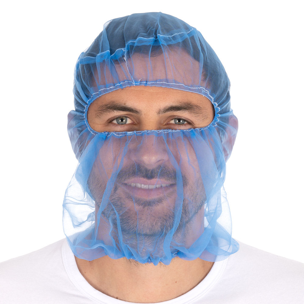 Astrohauben Micromesh | Nylon - blau