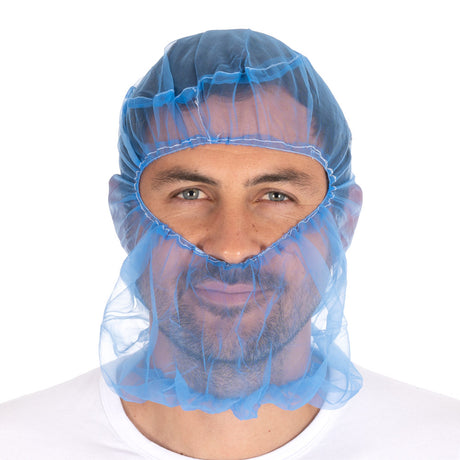 Astrohauben Micromesh | Nylon - blau
