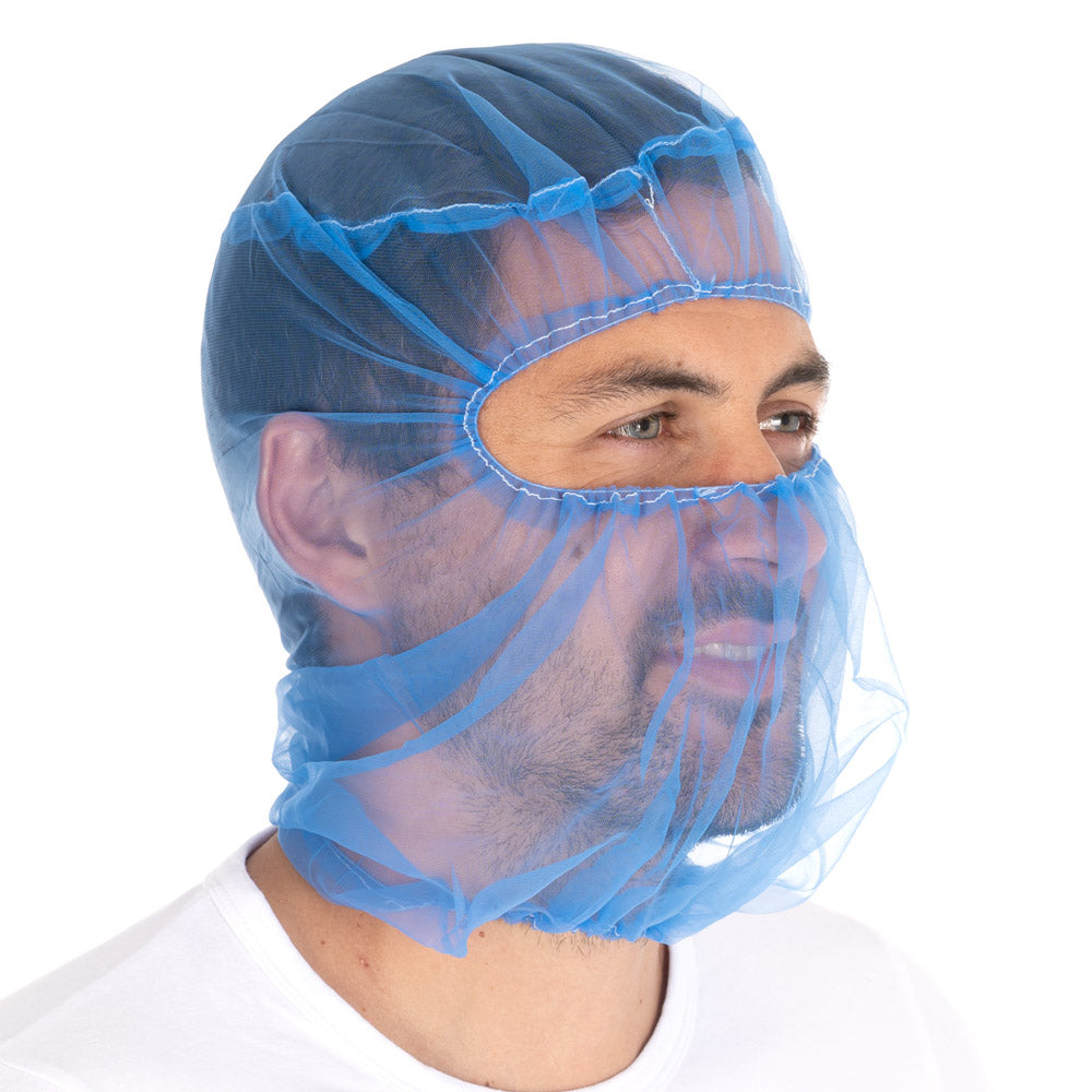Astrohauben Micromesh | Nylon - blau