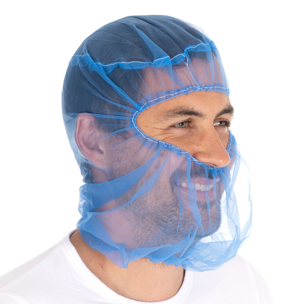Astrohauben Micromesh | Nylon - blau