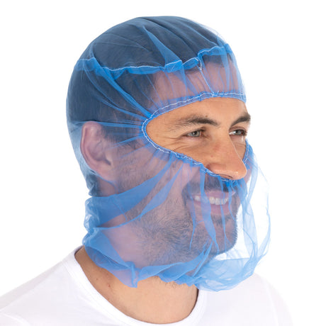 Astrohauben Micromesh | Nylon - blau
