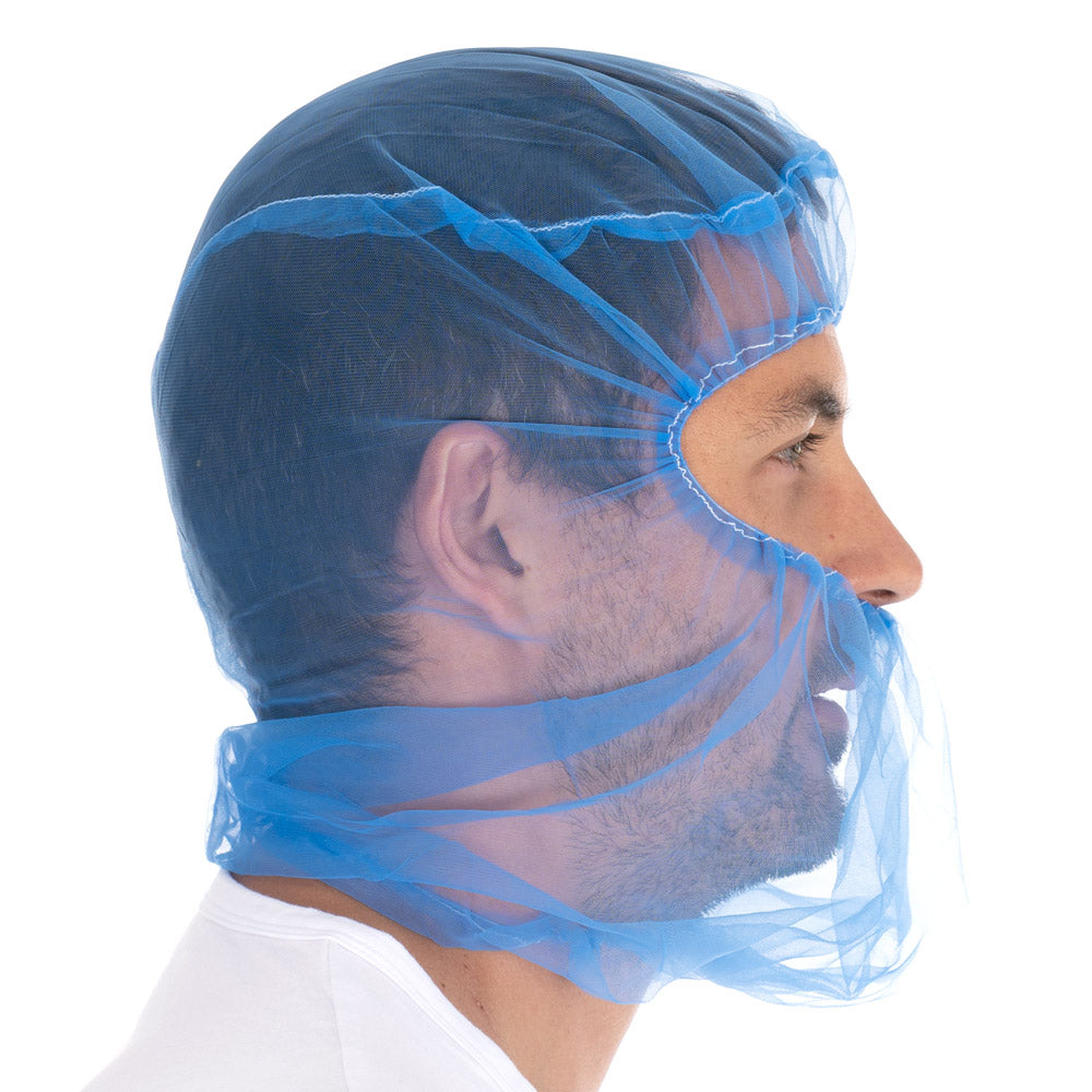 Astrohauben Micromesh | Nylon - blau