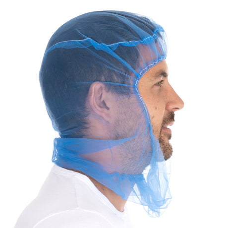 Astrohauben Micromesh | Nylon - blau