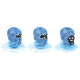 Astrohauben Micromesh mit Cape | Nylon - blau