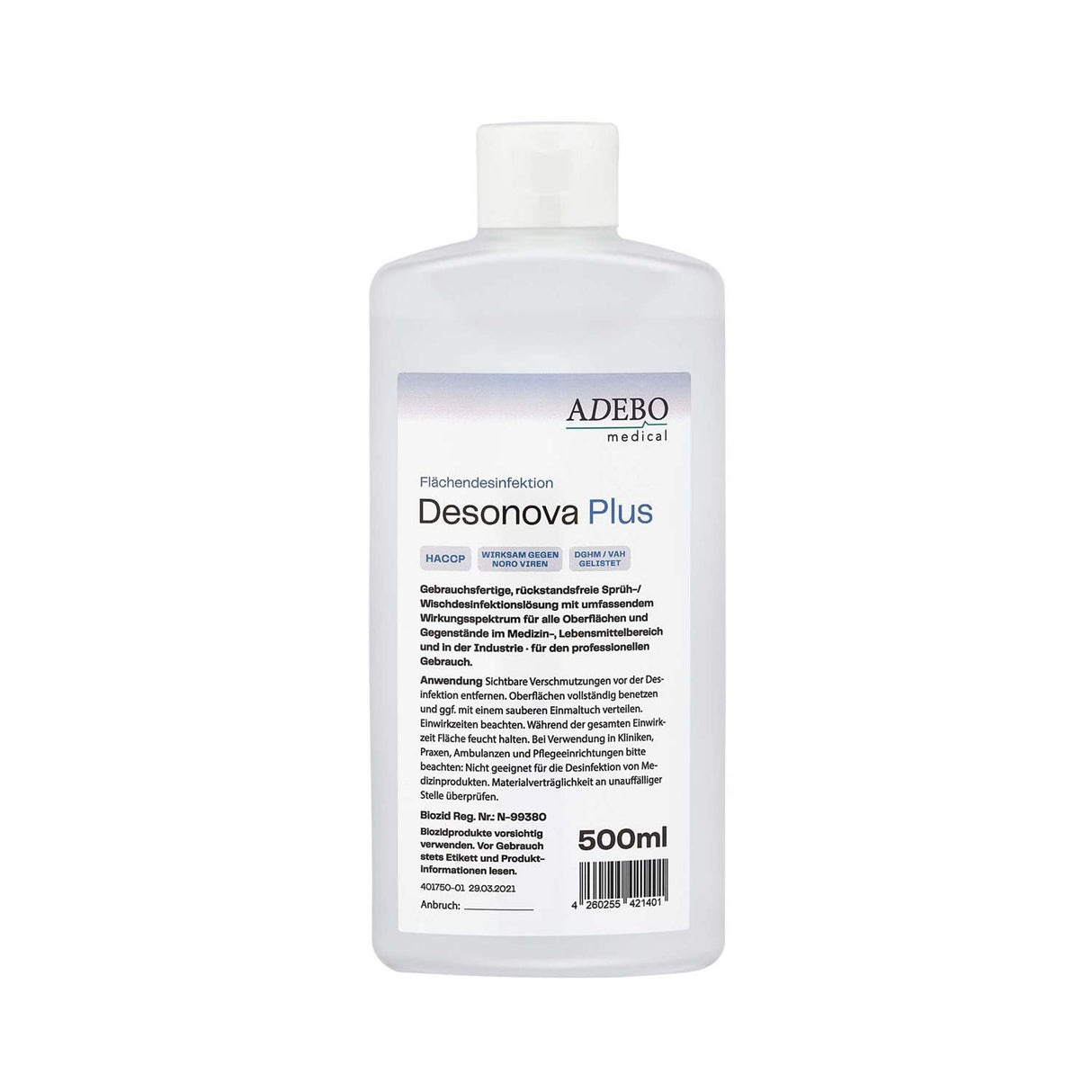 Desonova Plus Flächendesinfektion