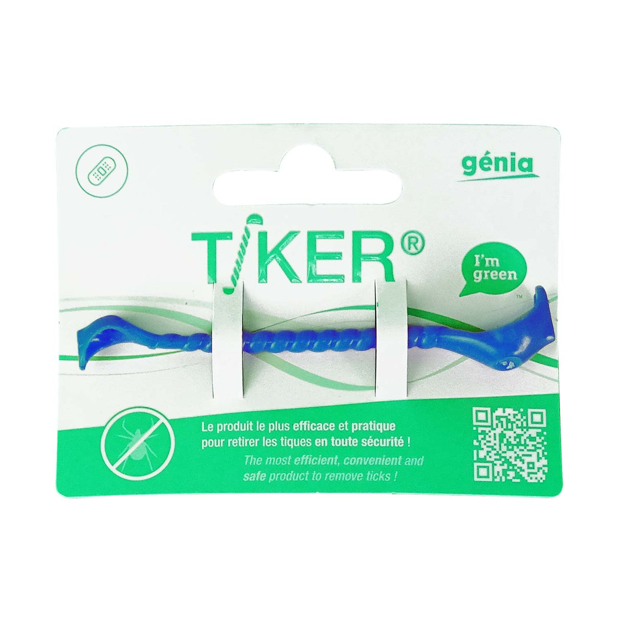 Doppelseitiger Zeckenhaken