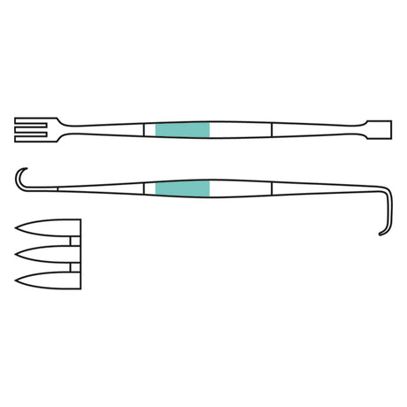 Wundhaken nach Kilner, 16cm