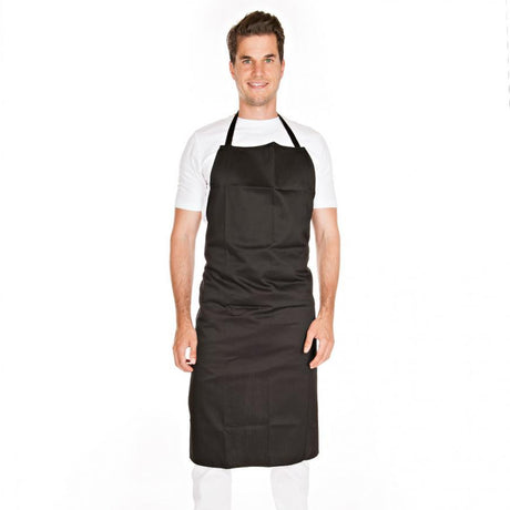 Latzschürzen | Polycotton - schwarz