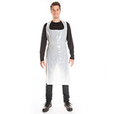 Einwegschürzen auf Rolle ca. 16 my | LDPE - weiß