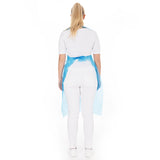 Einwegschürzen auf Rolle ca. 16 my | LDPE - blau