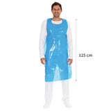 Einwegschürzen auf Rolle ca. 35 my | LDPE - blau
