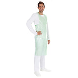 Einwegschürzen auf Rolle ca. 35 my | LDPE - grün