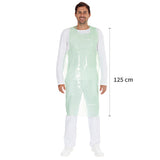 Einwegschürzen auf Rolle ca. 35 my | LDPE - grün