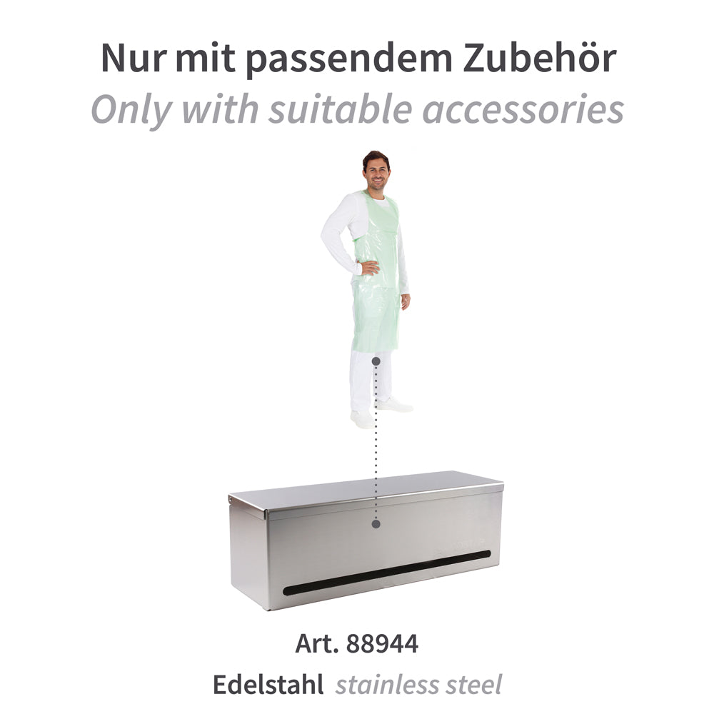 Einwegschürzen auf Rolle ca. 35 my | LDPE - grün