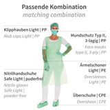 Einwegschürzen auf Rolle ca. 35 my | LDPE - grün