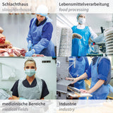 Einwegschürzen auf Rolle ca. 35 my | LDPE - weiß