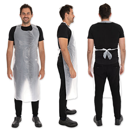 Einwegschürzen ca. 12 my | HDPE - weiß