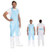 Einwegschürzen ca. 12 my | HDPE - blau