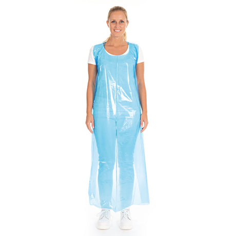 Einwegschürzen ca. 35 my | LDPE - blau
