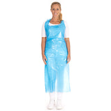 Einwegschürzen ca. 33 my | LDPE - blau
