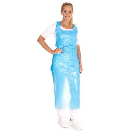 Einwegschürzen ca. 33 my | LDPE - blau