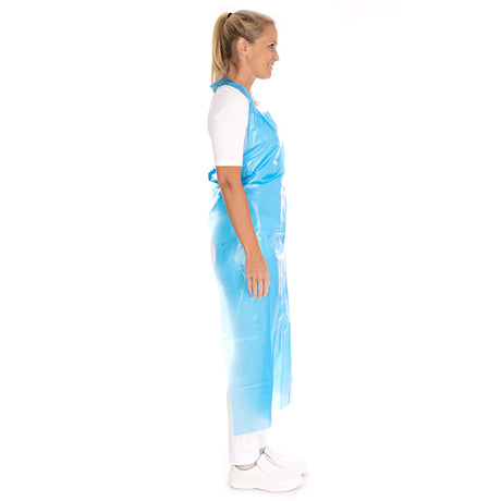 Einwegschürzen ca. 33 my | LDPE - blau
