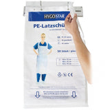 Einwegschürzen im Staubschutzbeutel ca. 35 my | LDPE - weiß