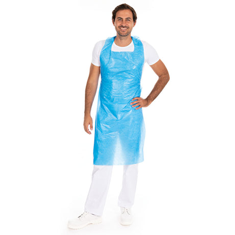 Einwegschürzen ca. 33 my | LDPE - blau