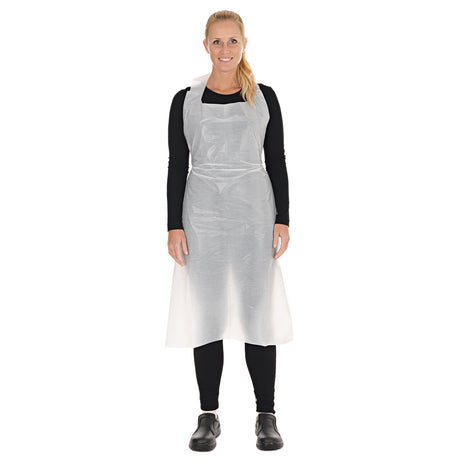 Einwegschürzen ca. 33 my | LDPE - weiß