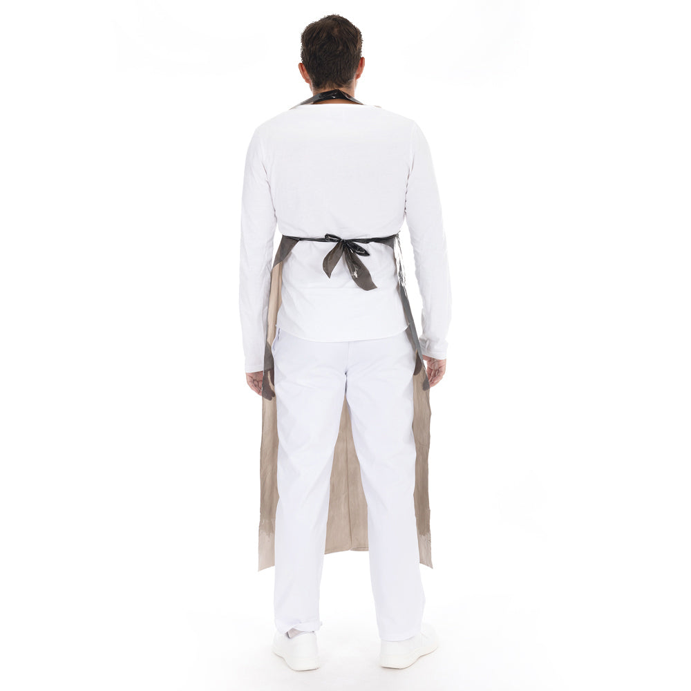Einwegschürzen geblockt ca. 25 my | LDPE - schwarz