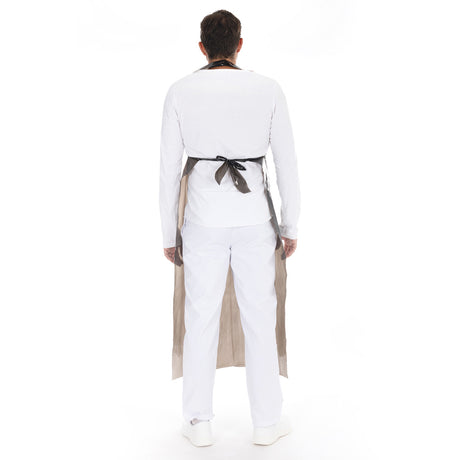 Einwegschürzen geblockt ca. 25 my | LDPE - schwarz