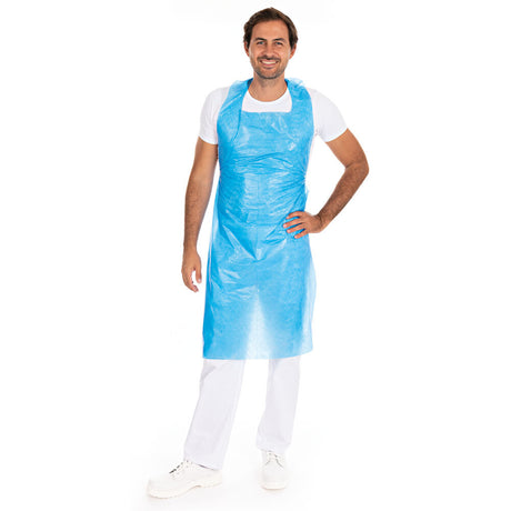 Einwegschürzen ca. 20 my | LDPE - blau