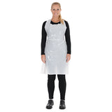 Einwegschürzen im Beutel ca. 25 my | LDPE - weiß