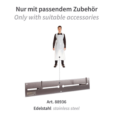 Einwegschürzen ca. 60 my | LDPE - weiß