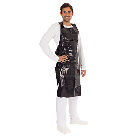 Einwegschürzen ca. 60 my | LDPE - schwarz