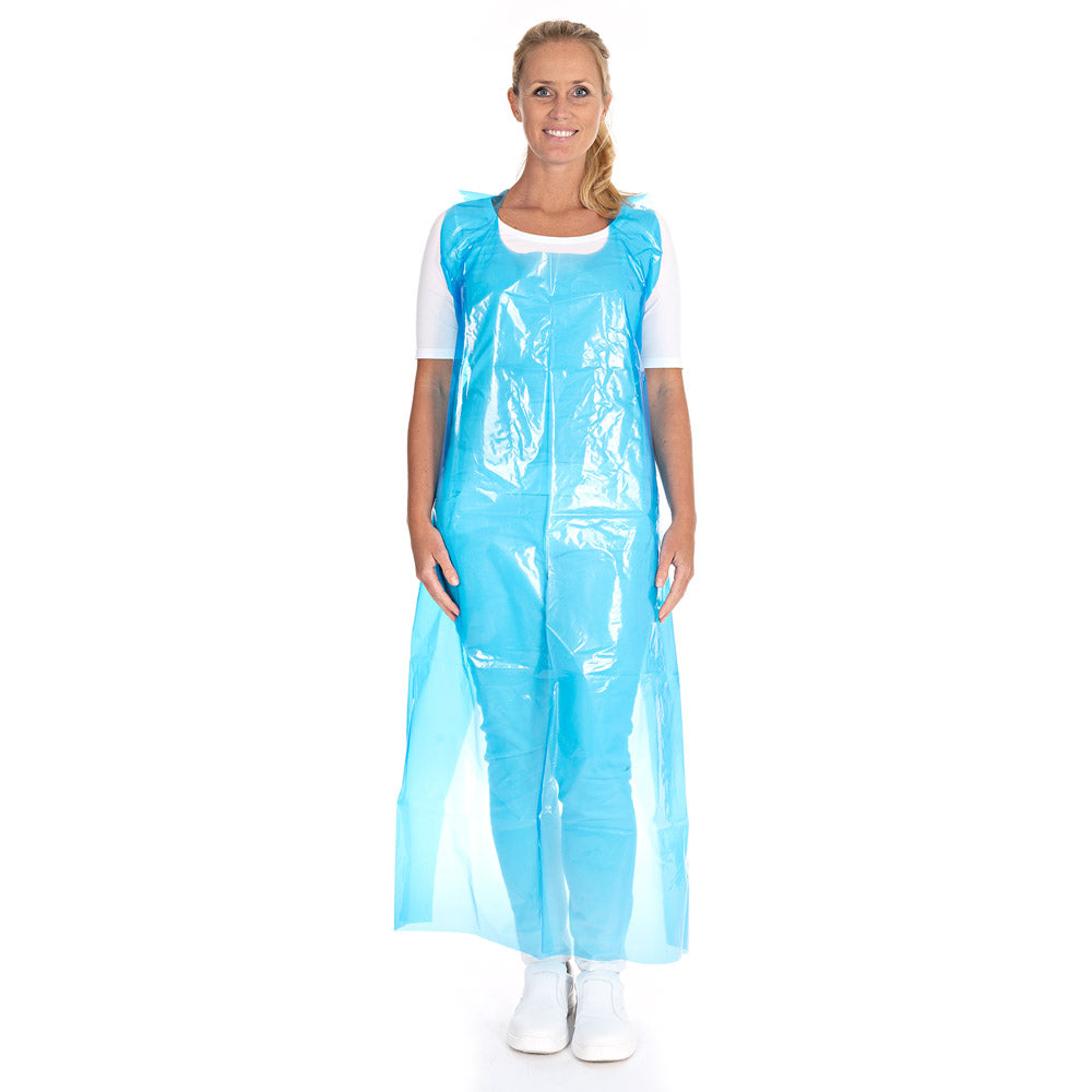 Einwegschürzen ca. 60 my | LDPE - blau